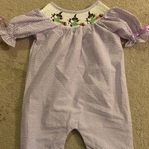 Lil cactus Halloween 18-24 month romper